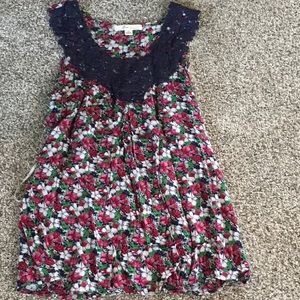 Floral tank top